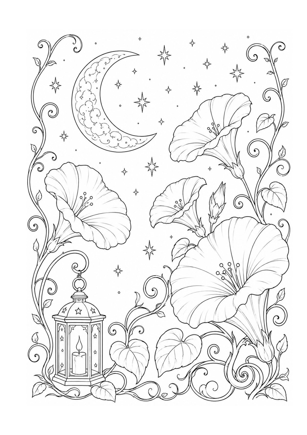 Celestial Magic - Adult Colouring Book